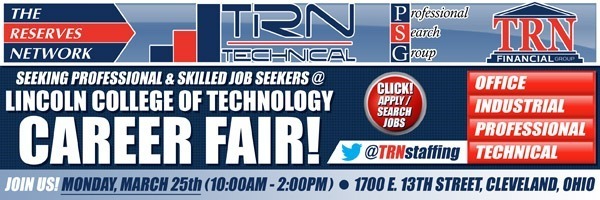 NE Ohio Job Seeker Career Fair! (Monday, March 25)